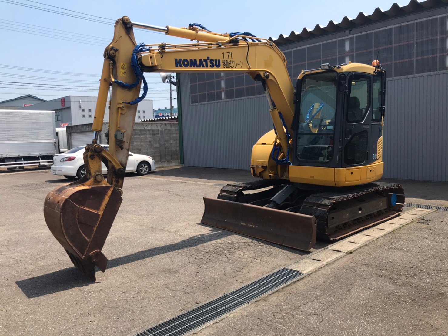 コマツ PC78US-8 油圧ショベル 8tクラス ユンボ 倍速 建設機械