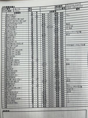 中古トラック部品