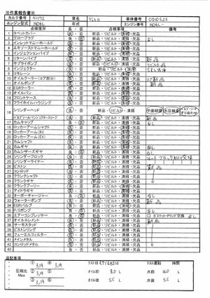 中古トラック部品
