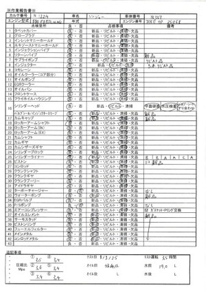 中古トラック部品