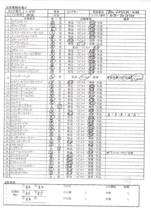 中古トラック部品
