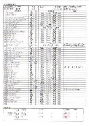 中古トラック部品