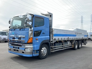 トラック用 パイプバンパー 8角70mm 3分割タイプ 17プロフィア