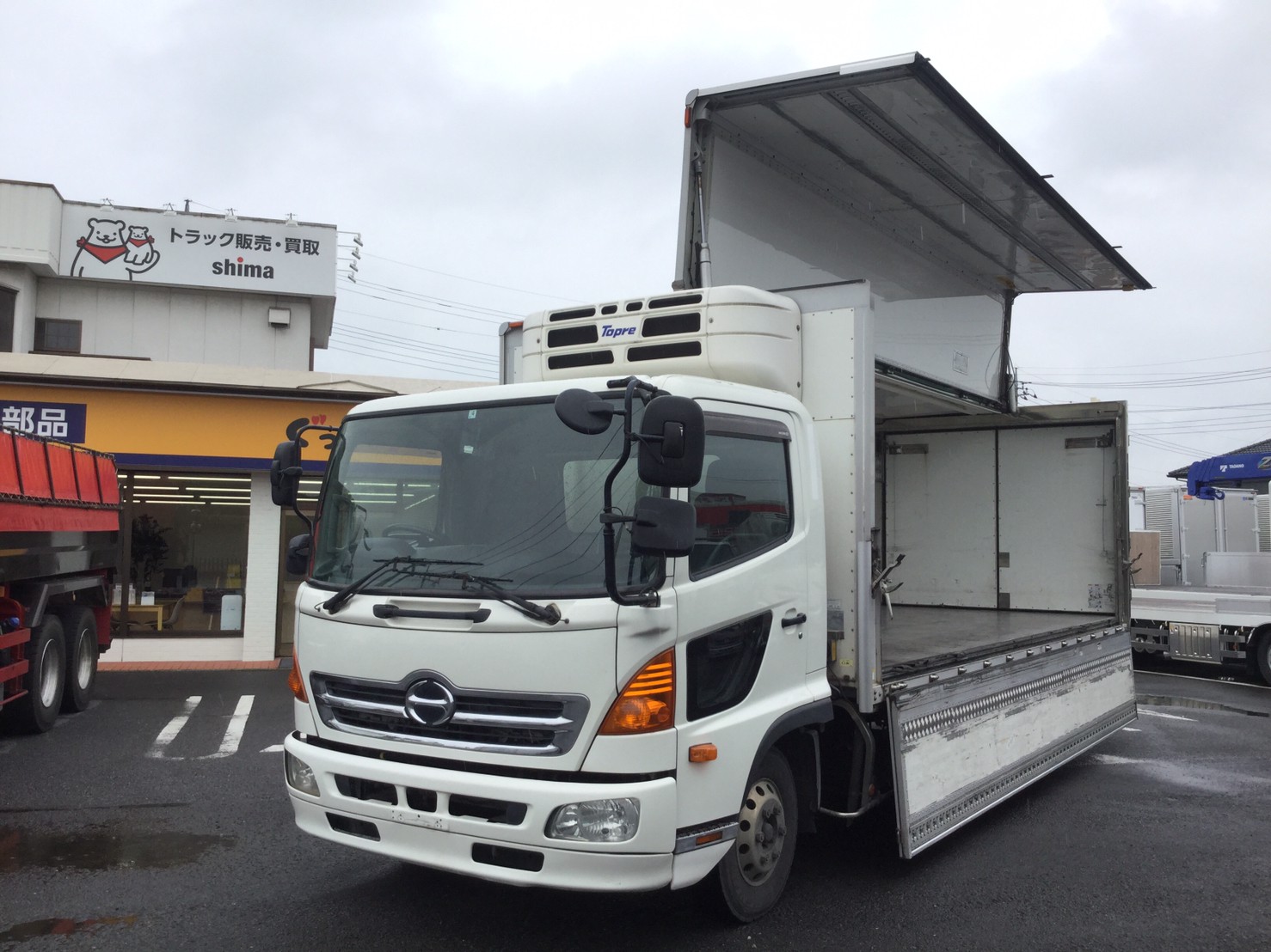 日野レンジャー 平成24年式 Skg Fc7jkaa 冷蔵冷凍 8073 中古トラック販売 シマ商会のグットラックshima