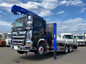 日野プロフィアクレーン付セルフ完成品 日野 プロフィア 大型 平ボディ（クレーン付） 2DG-FS1AHG (72848