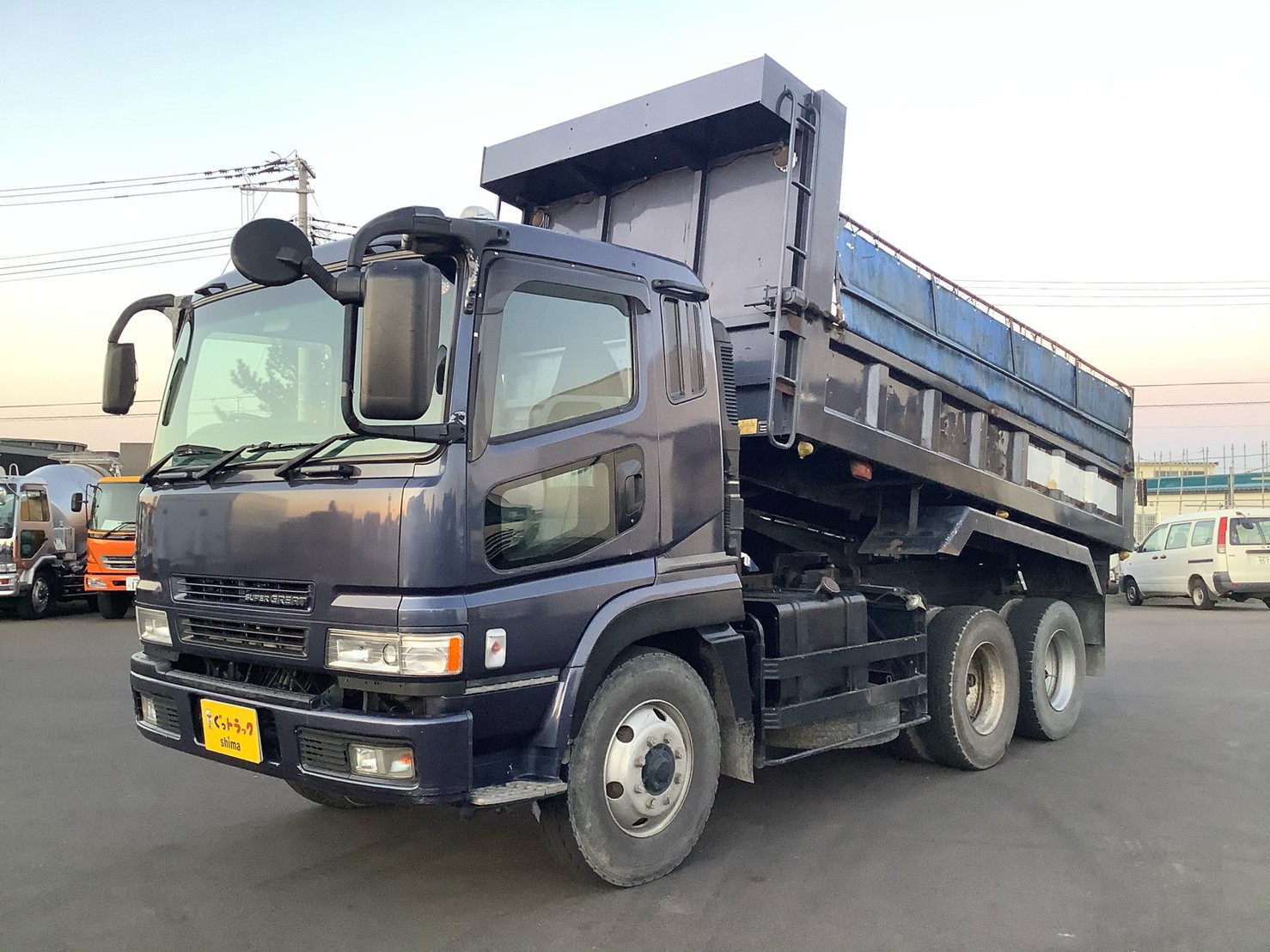 三菱ふそうスーパーグレート 平成15年式 Kl Fv50mjxd ダンプ 3541 中古トラック販売 シマ商会のグットラックshima