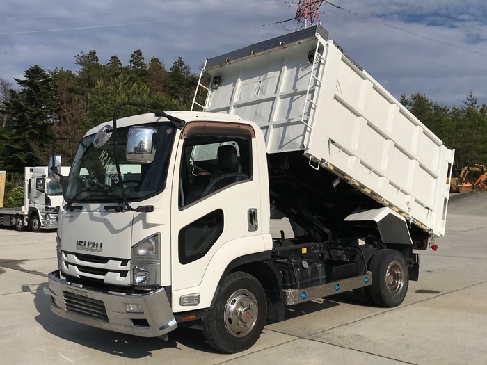 いすゞ フォワード 中型 深ダンプ（土砂禁） TKG-FRR90S2 (10946