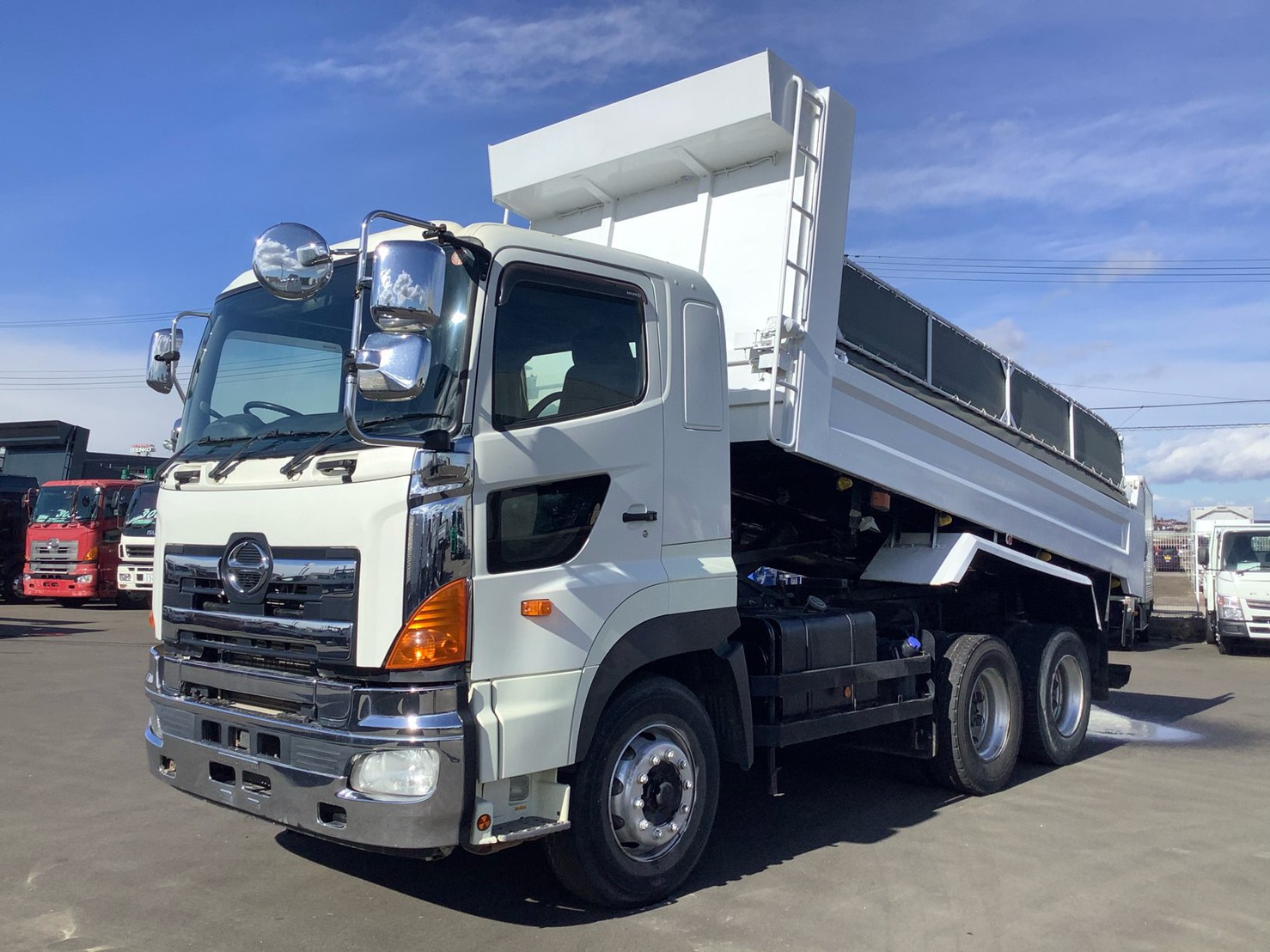 日野プロフィア 平成25年式 Qkg Fs1ekaa ダンプ 3599 中古トラック販売 シマ商会のグットラックshima
