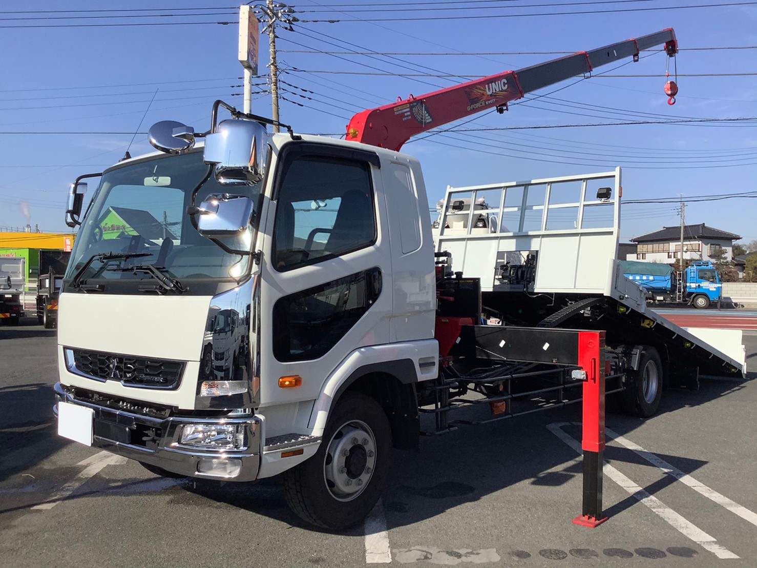 三菱ふそうファイター 令和2年式 2kg Fk62fz ローダー セルフクレーン 5176 中古トラック販売 シマ商会のグットラックshima