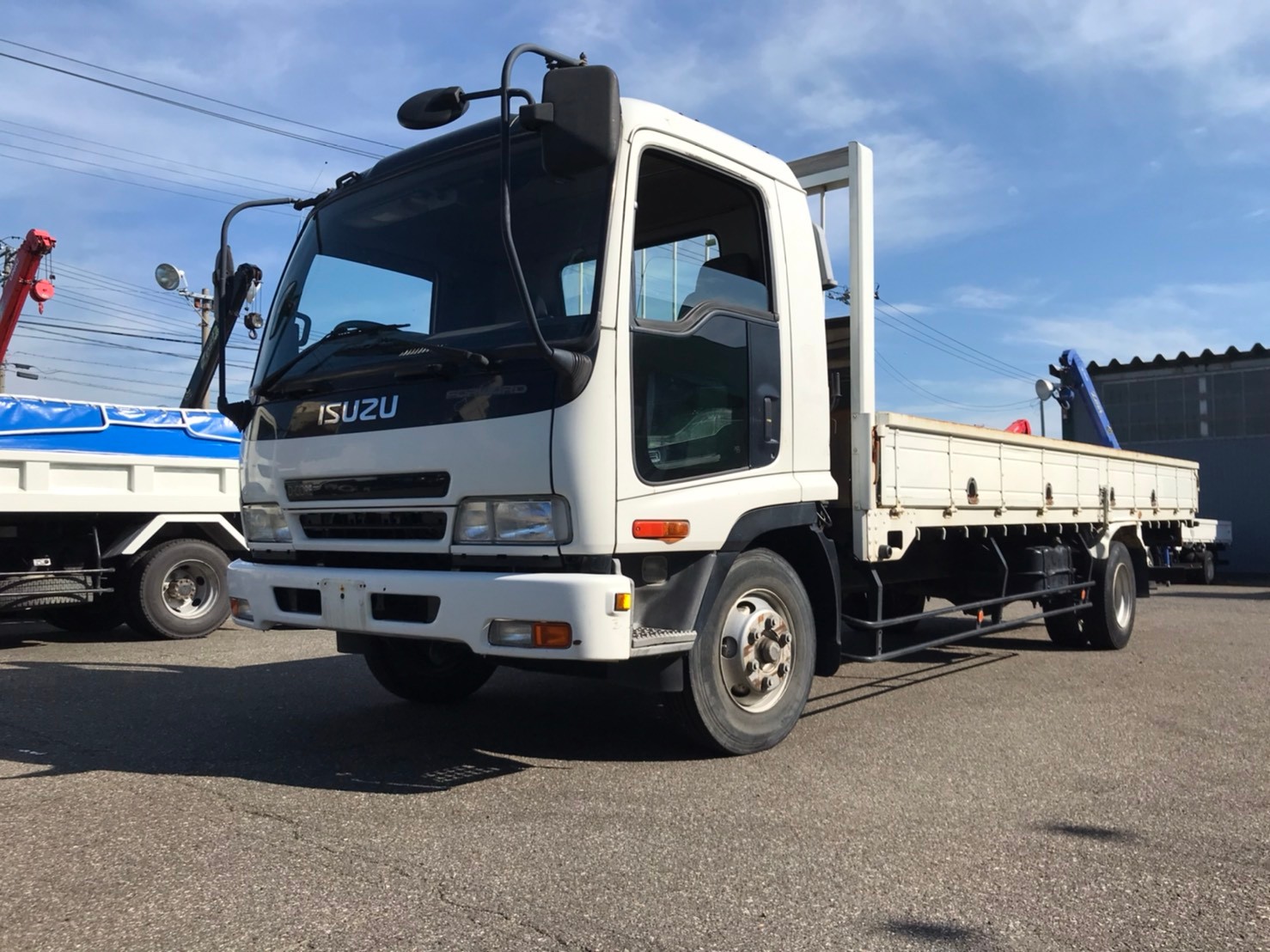 いすゞフォワード 平成18年式 ADGFRR90K3S 平ボディ 1356｜中古トラック販売｜シマ商会のグットラックshima