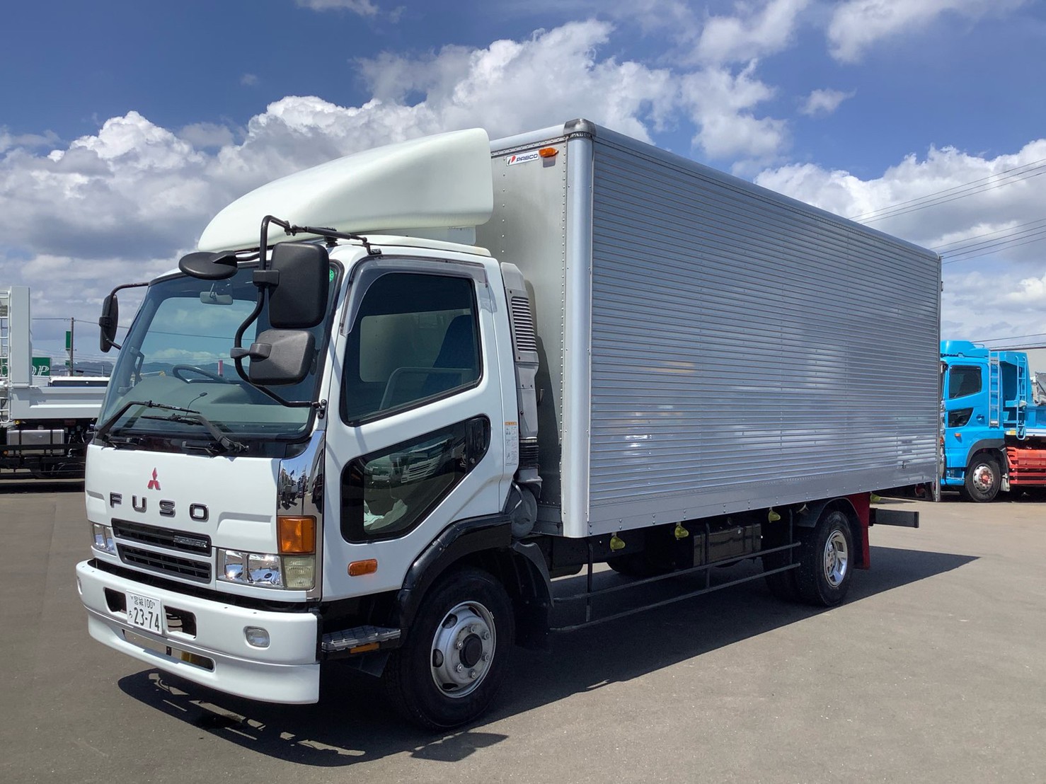 三菱ふそうファイター 平成14年式 Kk Fk71hh アルミバン 6097 中古トラック販売 シマ商会のグットラックshima