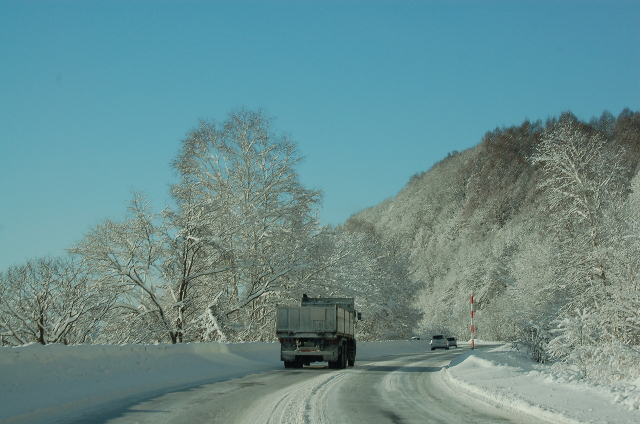 雪道トラック