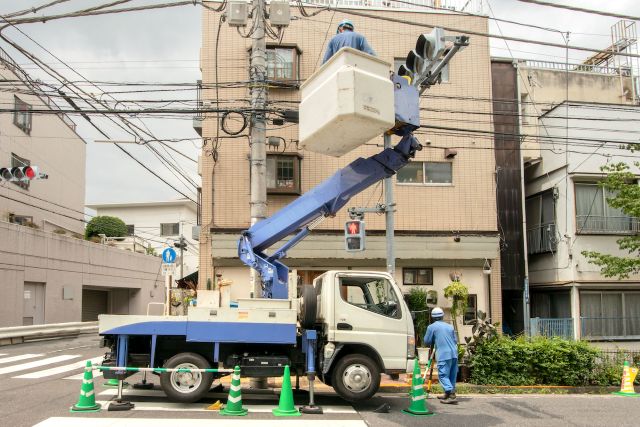高所作業車